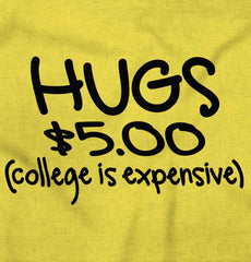 College is Expensive Romper Bodysuit-Direct To Garment Print-Brisco Baby