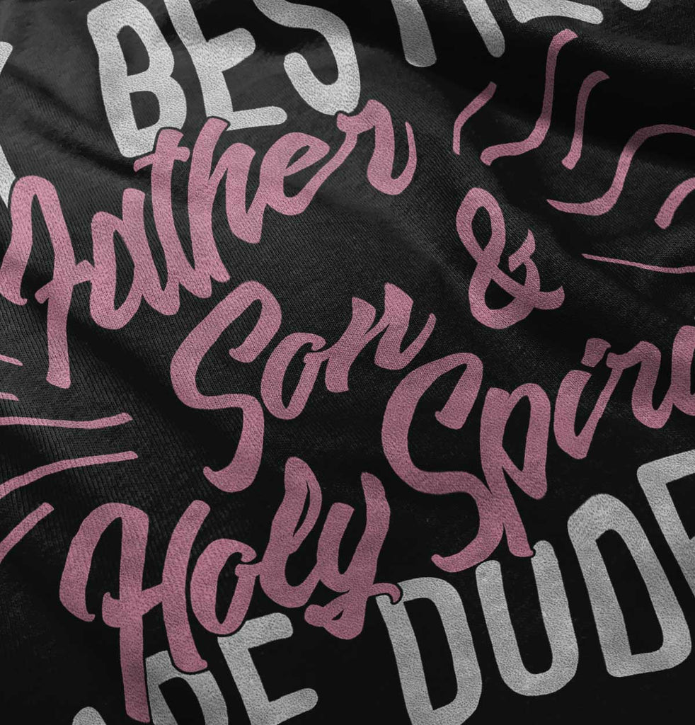 Father Son Spirit Toddler Ruffle Bottom Tee-Direct To Garment Print-Brisco Baby