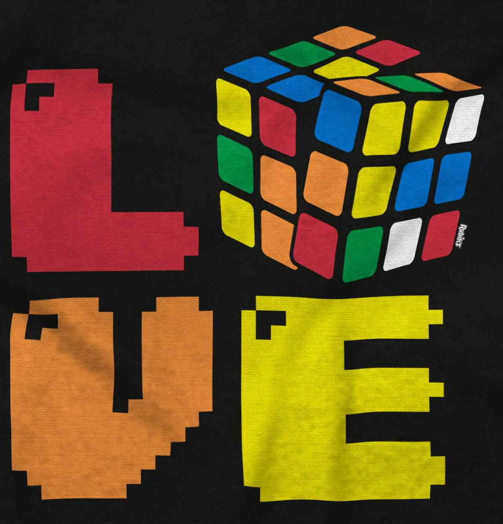 Rubik's Love Romper Bodysuit-Direct To Garment Print-Brisco Baby