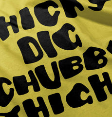 Chubby Thighs Romper Bodysuit-Direct To Garment Print-Brisco Baby