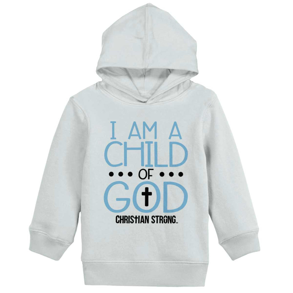 Cross Of God Toddler Pullover Hoodie-Direct To Garment Print-Brisco Baby