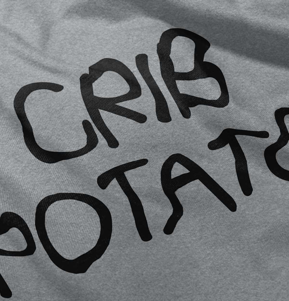 Crib Potato Infant Toddler T Shirt-Direct To Garment Print-Brisco Baby