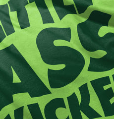 Little Ass Kicker Romper Bodysuit-Direct To Garment Print-Brisco Baby