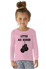 Little Ass Kicker Solid Baby Pajama Top-Direct To Garment Print-Brisco Baby