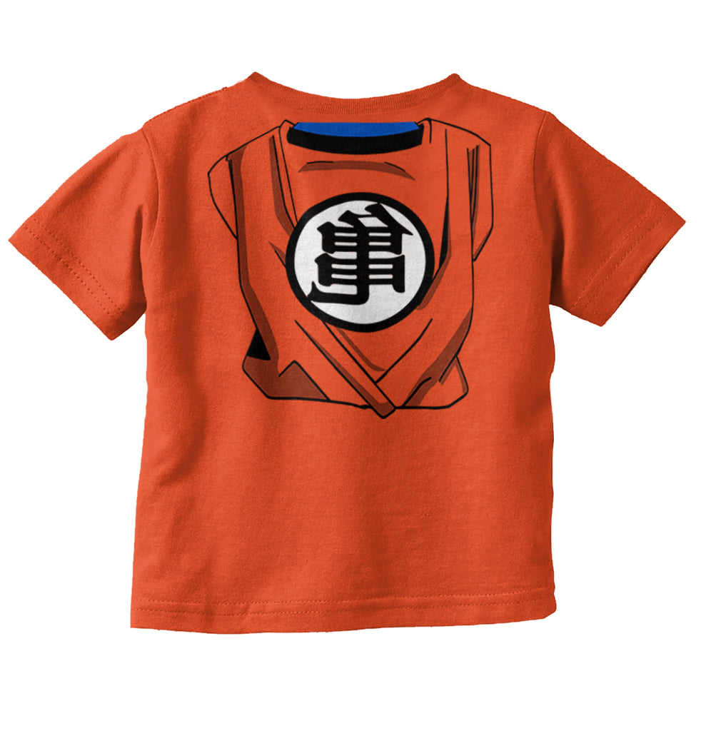 Dragon Ball Goku B Infant Toddler T Shirt-Direct To Garment Print-Brisco Baby