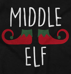 Middle Elf Infant Baby Bib-Direct To Garment Print-Brisco Baby