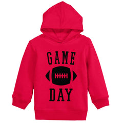 Game Day Toddler Pullover Hoodie-Direct To Garment Print-Brisco Baby