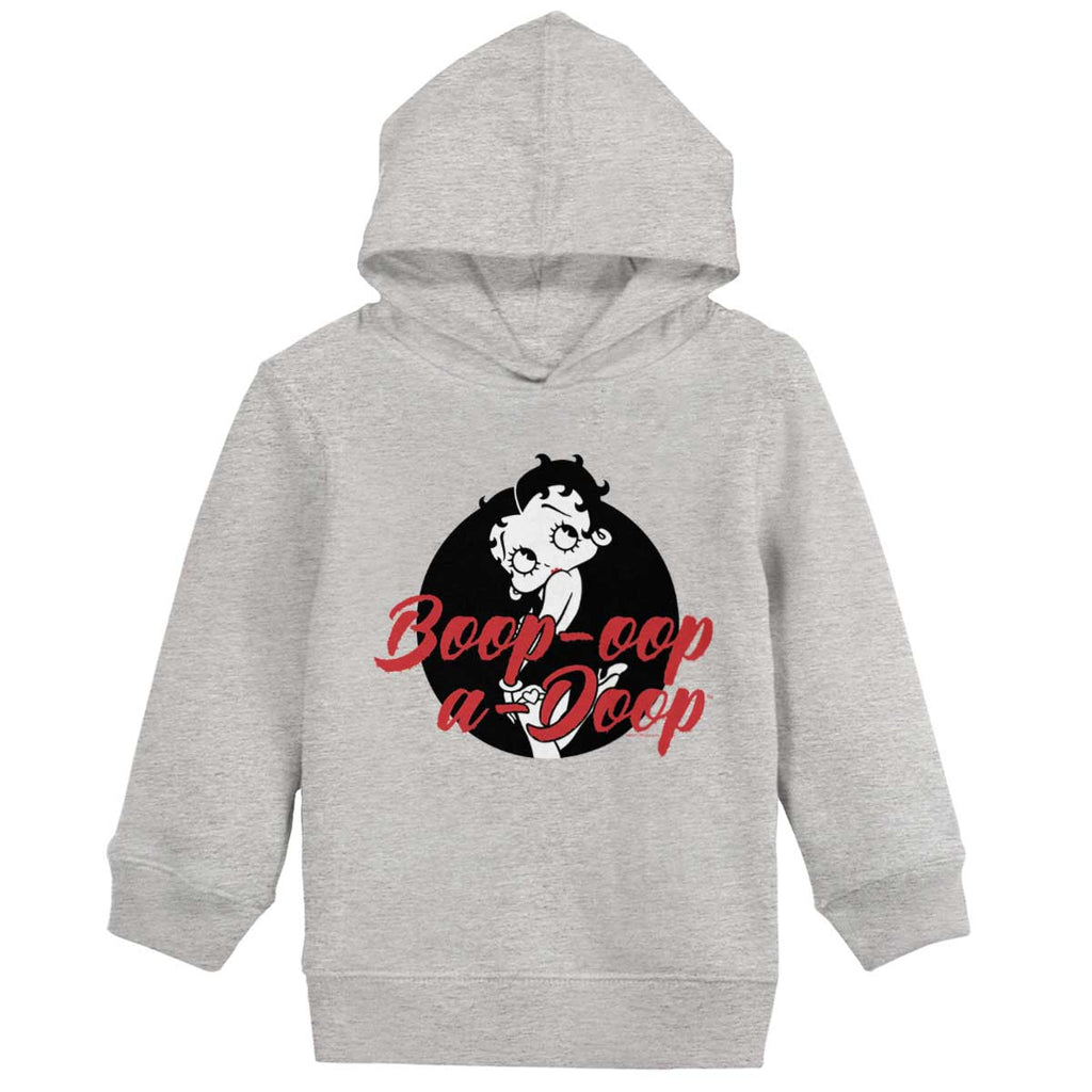 Boop-Oop-A-Doop Toddler Pullover Hoodie-Direct To Garment Print-Brisco Baby