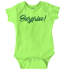 Surprise! Romper Bodysuit-Direct To Garment Print-Brisco Baby