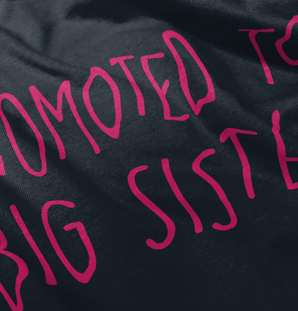 Promoted To Big Sister Romper Bodysuit-Direct To Garment Print-Brisco Baby