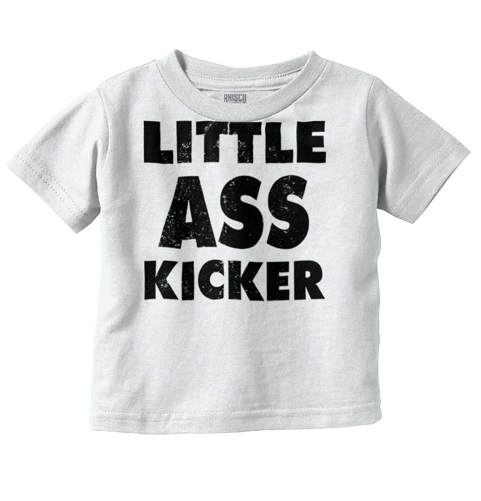 Ass Kicker Infant Toddler T Shirt-Direct To Garment Print-Brisco Baby