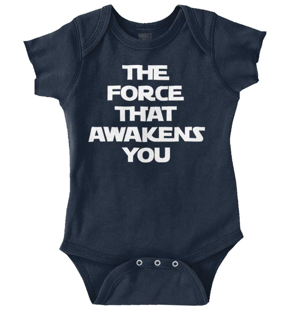 Force Awakens You Romper Bodysuit-Direct To Garment Print-Brisco Baby