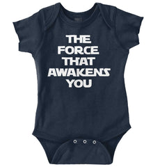 Force Awakens You Romper Bodysuit-Direct To Garment Print-Brisco Baby