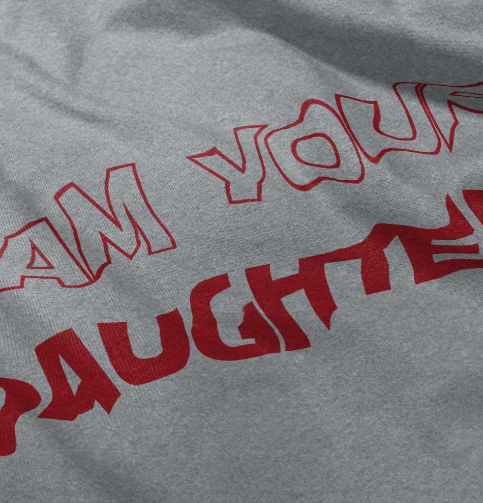 I Am Your Daughter Raglan Romper Bodysuit-Direct To Garment Print-Brisco Baby