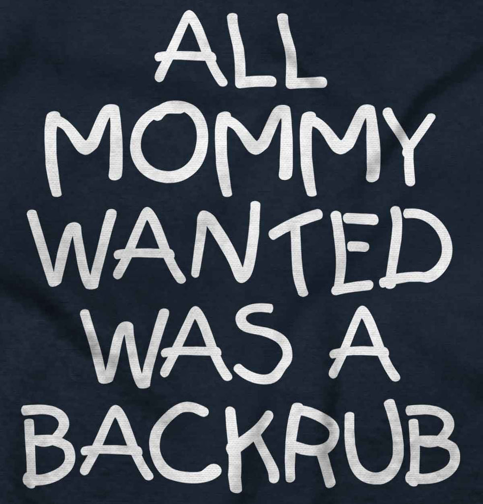 Backrub Infant Toddler T Shirt-Direct To Garment Print-Brisco Baby