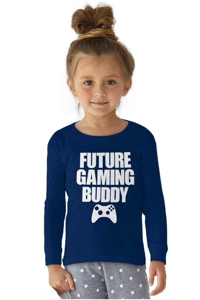 Future Gaming Buddy Solid Baby Pajama Top-Direct To Garment Print-Brisco Baby