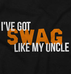 Swag Like My Uncle Infant Baby Bib-Direct To Garment Print-Brisco Baby