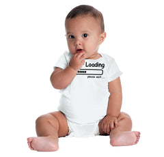 Diaper Loading Romper Bodysuit-Direct To Garment Print-Brisco Baby