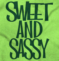 Sweet and Sassy Romper Bodysuit-Direct To Garment Print-Brisco Baby