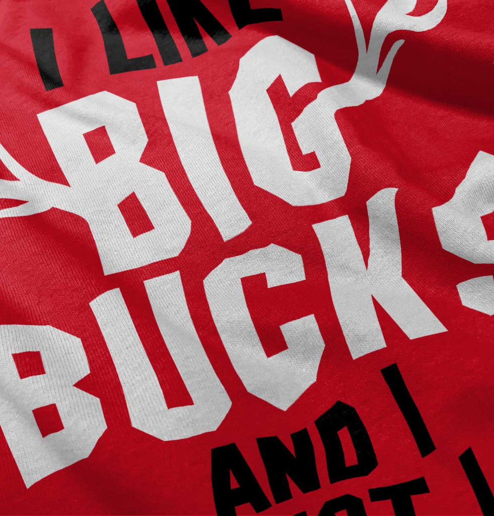 I Like Big Bucks Toddler Pullover Hoodie-Direct To Garment Print-Brisco Baby