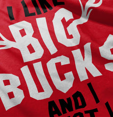 I Like Big Bucks Toddler Pullover Hoodie-Direct To Garment Print-Brisco Baby