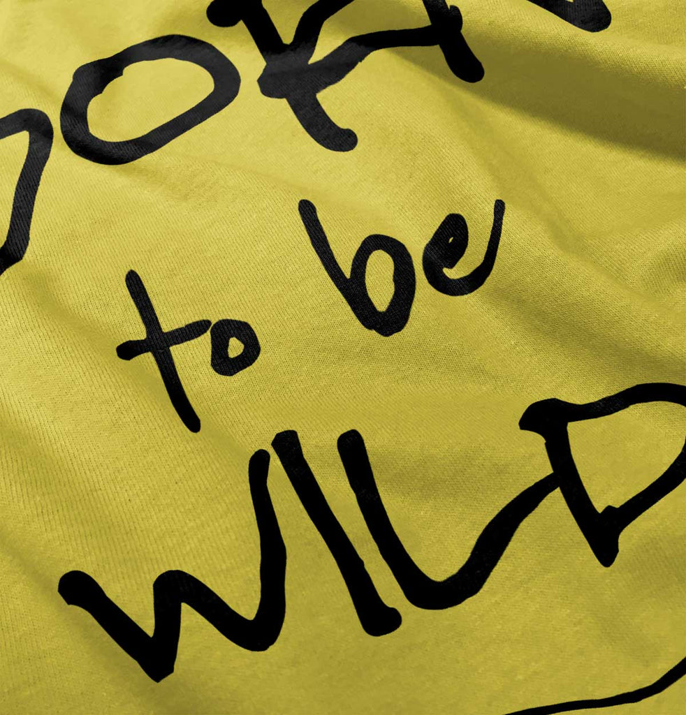 Born To Be Wild Romper Bodysuit-Direct To Garment Print-Brisco Baby