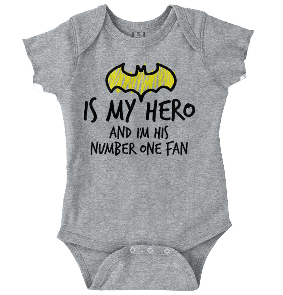 Bat Hero Romper Bodysuit-Direct To Garment Print-Brisco Baby
