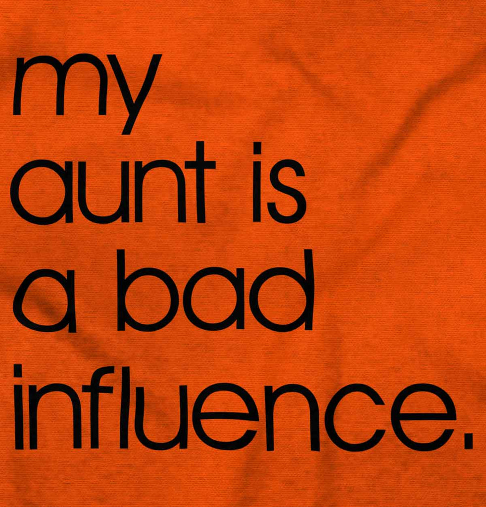 Bad Influence Infant Toddler T Shirt-Direct To Garment Print-Brisco Baby