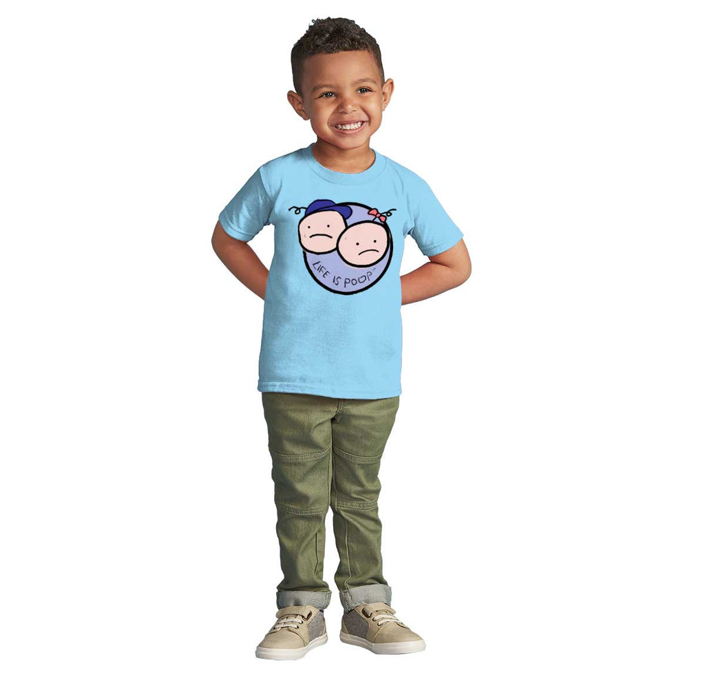 Boy and Girl Logo Infant Toddler T Shirt-Direct To Garment Print-Brisco Baby