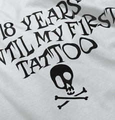 First Tattoo Infant Baby Bib-Direct To Garment Print-Brisco Baby