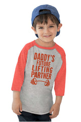 Lifting Partner Toddler Baseball-Direct To Garment Print-Brisco Baby