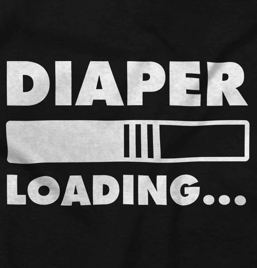 Loading Diaper Infant Toddler T Shirt-Direct To Garment Print-Brisco Baby