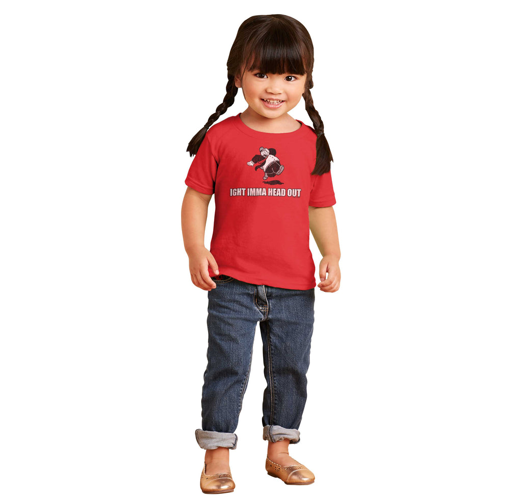 Imma Head Out Infant Toddler T Shirt-Direct To Garment Print-Brisco Baby