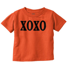 XOXO Infant Toddler T Shirt-Direct To Garment Print-Brisco Baby