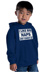 Big Naps Toddler Pullover Hoodie-Direct To Garment Print-Brisco Baby