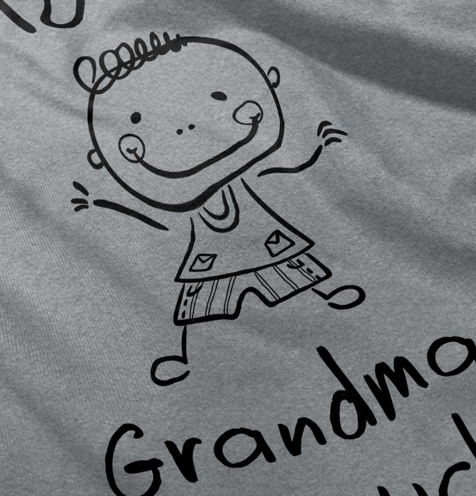 Love My Grandma Romper Bodysuit-Direct To Garment Print-Brisco Baby