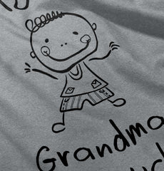 Love My Grandma Romper Bodysuit-Direct To Garment Print-Brisco Baby