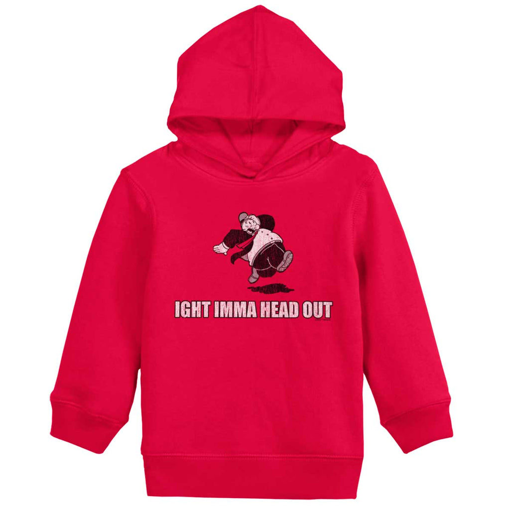 Imma Head Out Toddler Pullover Hoodie-Direct To Garment Print-Brisco Baby