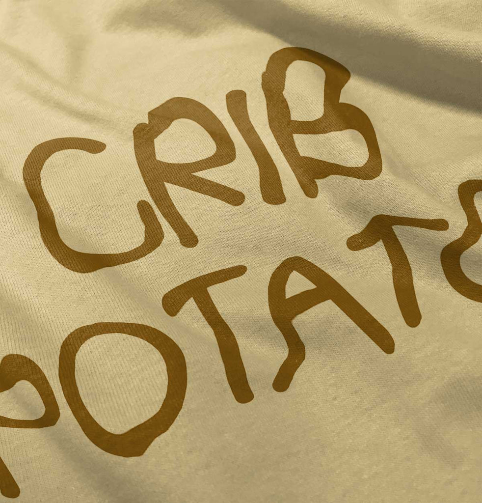 Crib Potato Romper Bodysuit-Direct To Garment Print-Brisco Baby