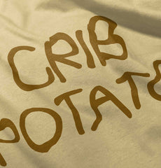 Crib Potato Romper Bodysuit-Direct To Garment Print-Brisco Baby