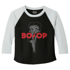 ACDC Boop Toddler Baseball-Direct To Garment Print-Brisco Baby