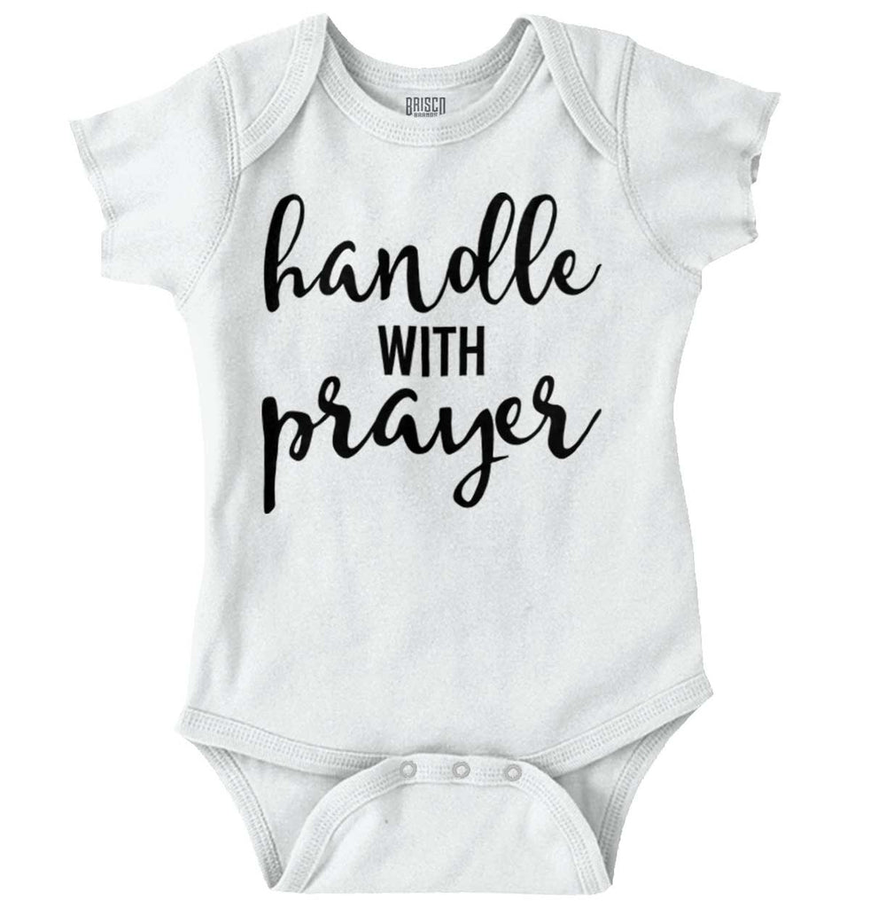 Prayer Care Romper Bodysuit-Direct To Garment Print-Brisco Baby