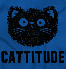 Cattitude Infant Toddler T Shirt-Direct To Garment Print-Brisco Baby