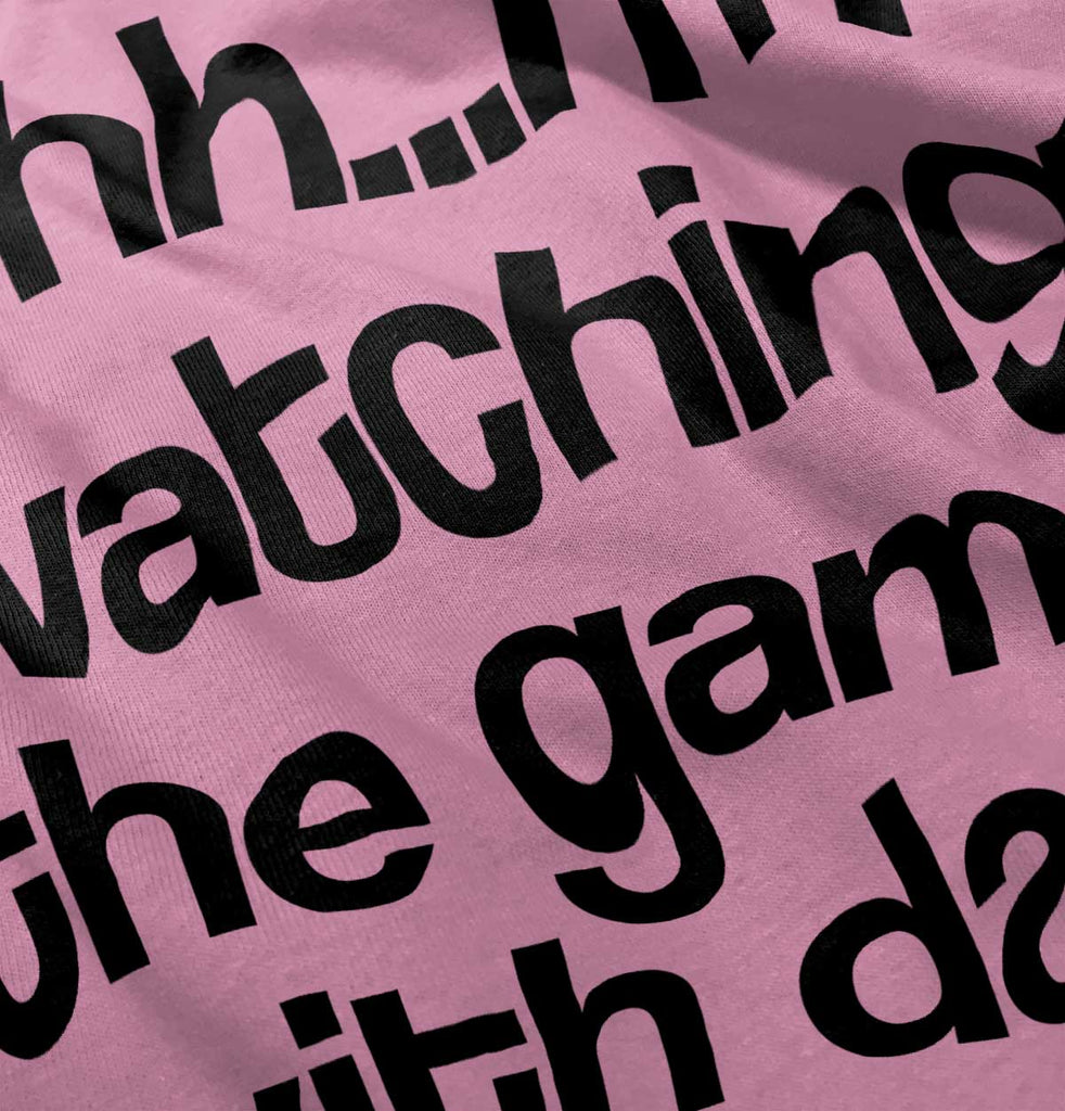 Watching the Game Toddler Baseball-Direct To Garment Print-Brisco Baby