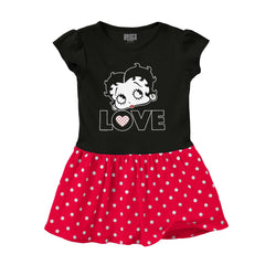 Love Betty Baby Polka Dot Skirt Dress-Direct To Garment Print-Brisco Baby