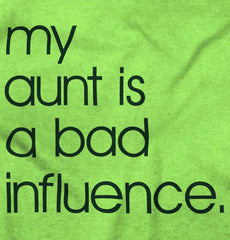 Bad Influence Romper Bodysuit-Direct To Garment Print-Brisco Baby