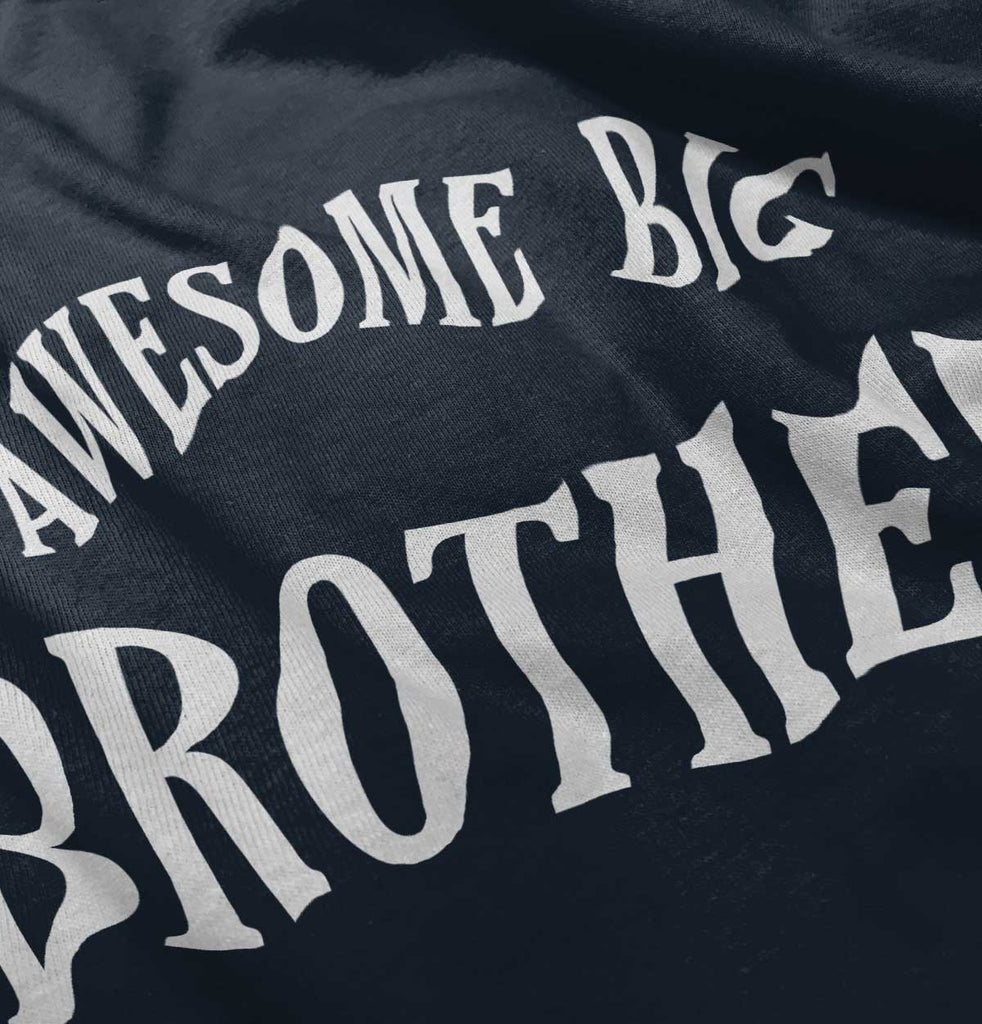 Awesome Big Brother Romper Bodysuit-Direct To Garment Print-Brisco Baby