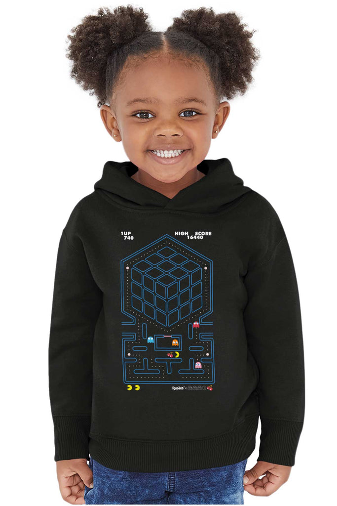 Rubik's Screen Toddler Pullover Hoodie-Direct To Garment Print-Brisco Baby