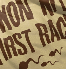 Won The Race Romper Bodysuit-Direct To Garment Print-Brisco Baby