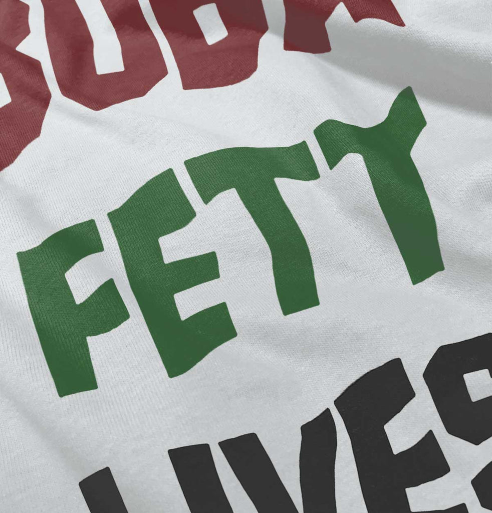 Boba Fett Lives Romper Bodysuit-Direct To Garment Print-Brisco Baby